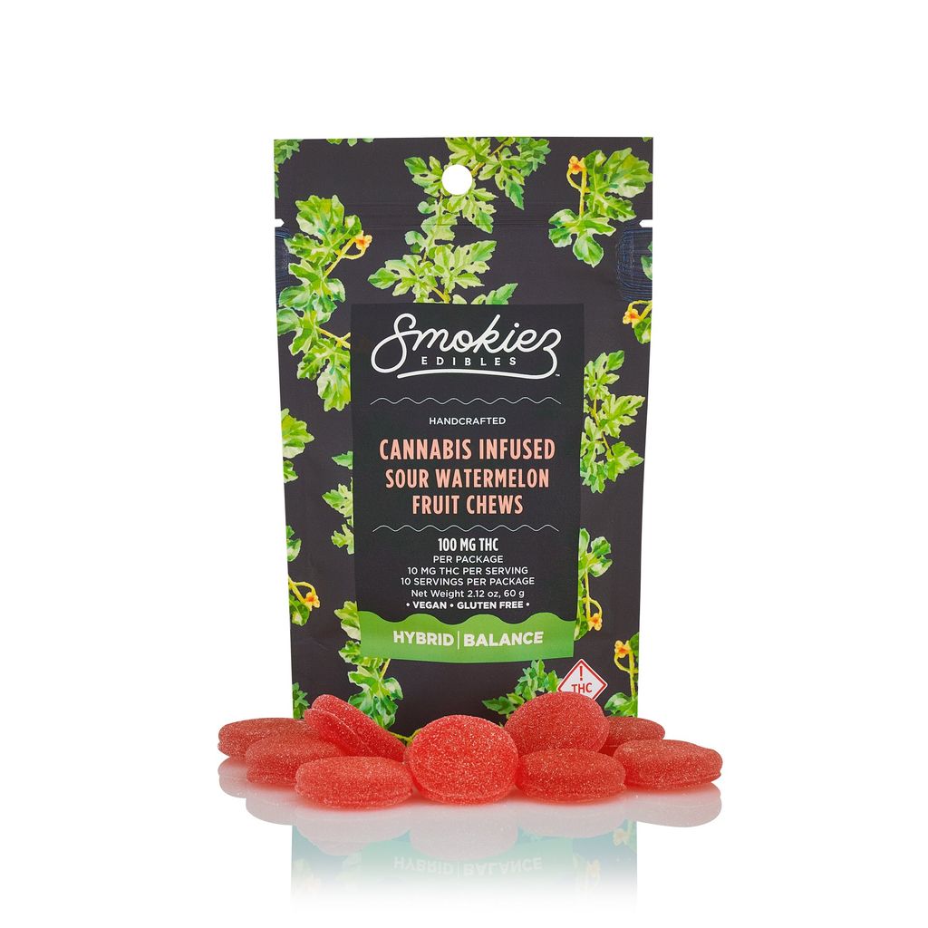 Sour Watermelon Fruit Chews