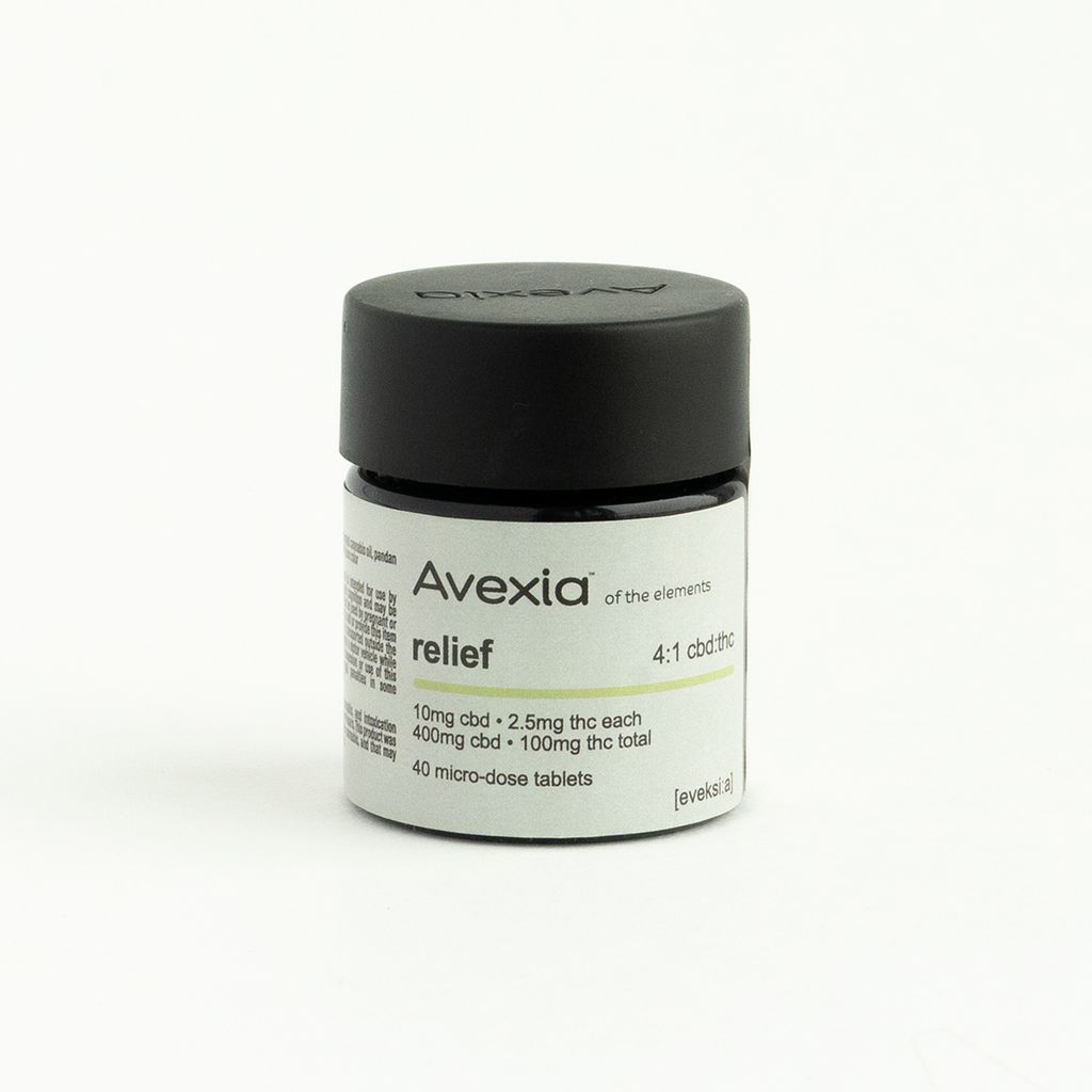 Relief 4:1 CBD/THC Tablets