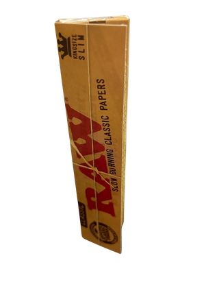 ~ Classic Kingsize Slim Rolling Papers Raw