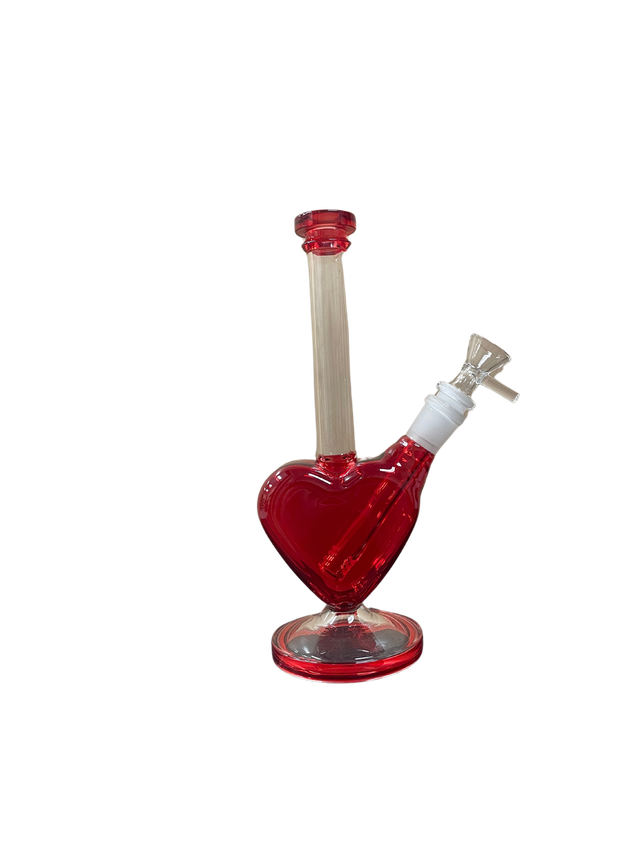 ~ 9" Heart Shaped Water Pipe SirEEL
