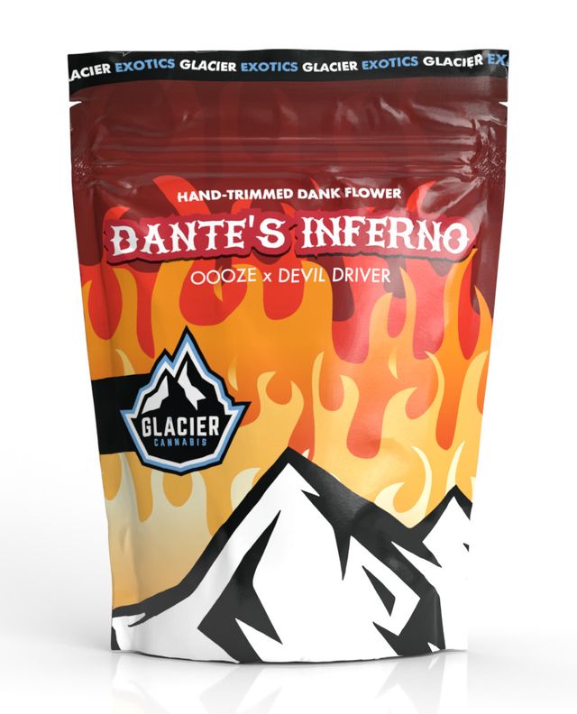 ~ Dante's Inferno Glacier Cannabis