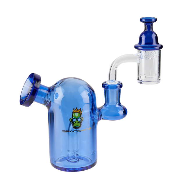 ~ Glass Mini Dab Rig - Space Egg Space King