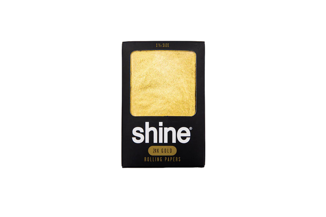 Shine 24K Gold 1/4 Size Rolling Paper