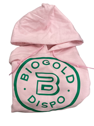 ~ Pink & Green Hoodie BioGold
