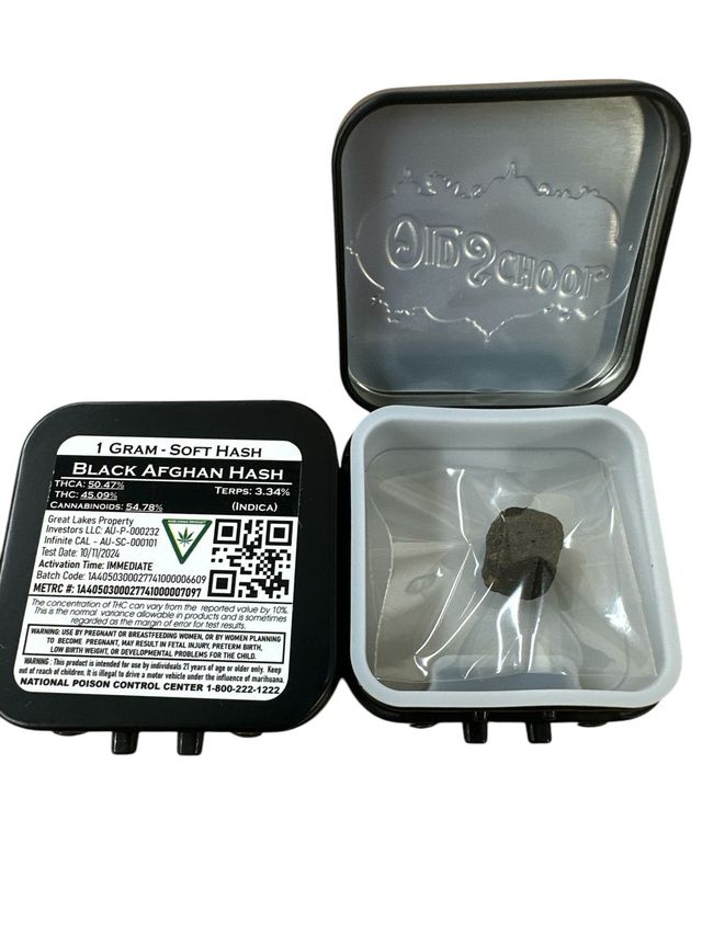~ Black Afghan ~ Old School Hash Co.