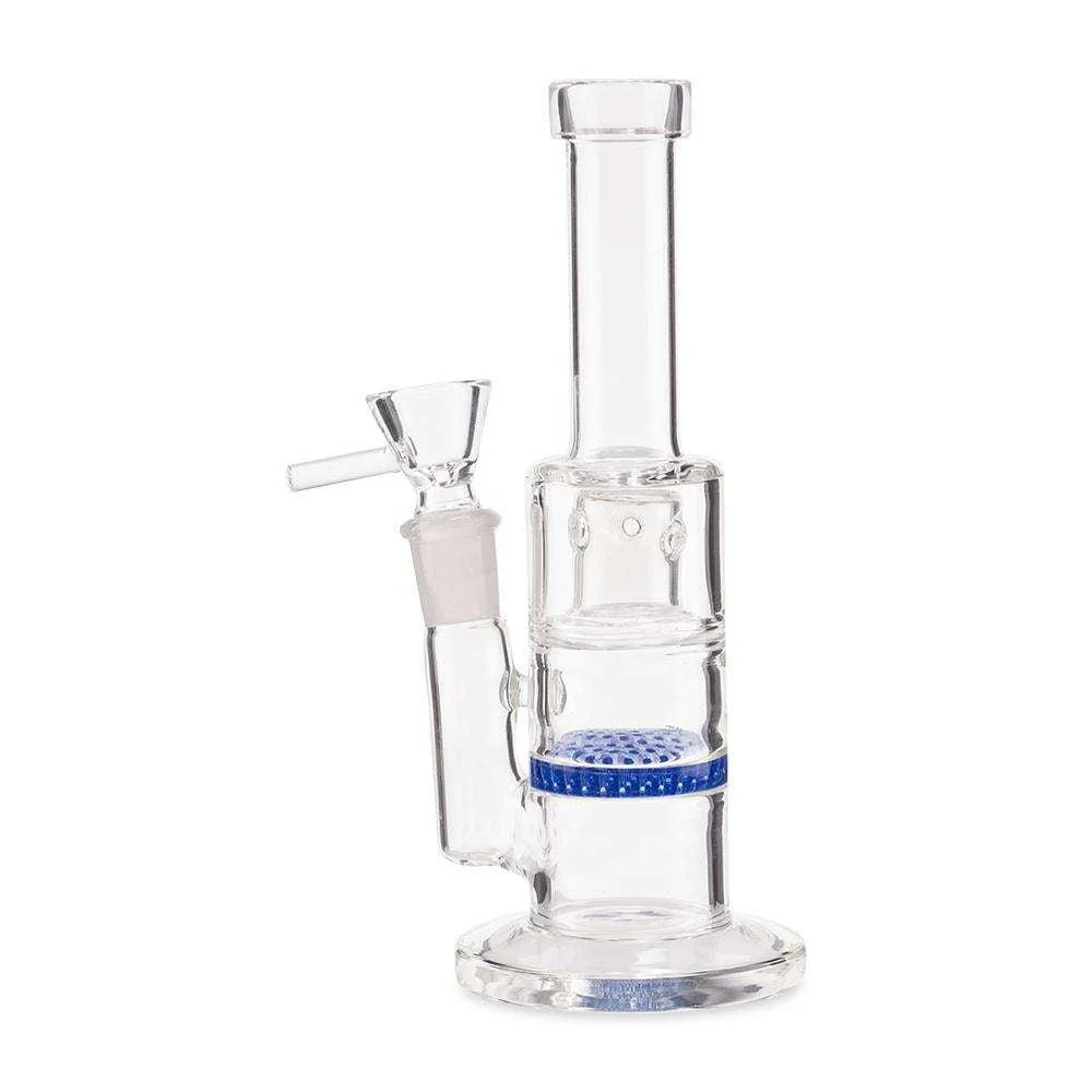 ~ 6" Glass W/Perc & Honeycomb Disk Cannatron