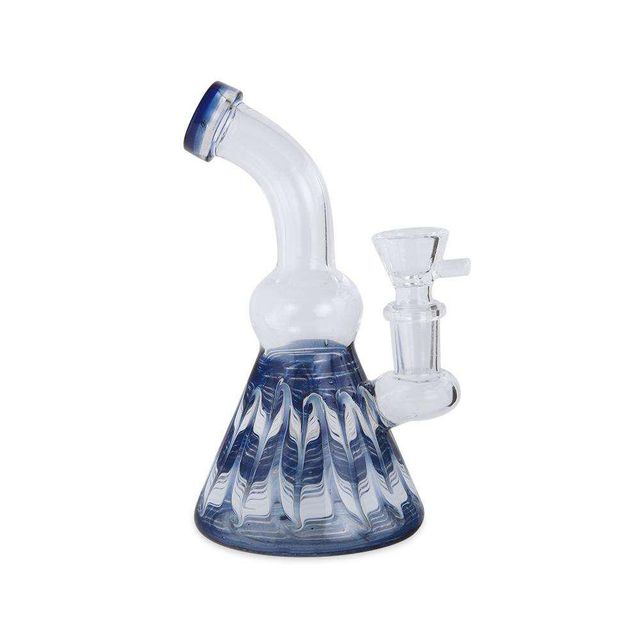~ 6" Glass Water Pipe Rake Cannatron