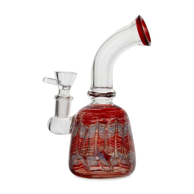 ~ 6" Glass Water Pipe Tie Die Cannatron