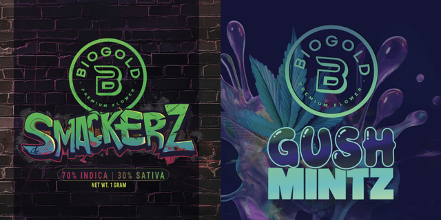 ~ Gush Mintz x Smackerz ~ BioGold