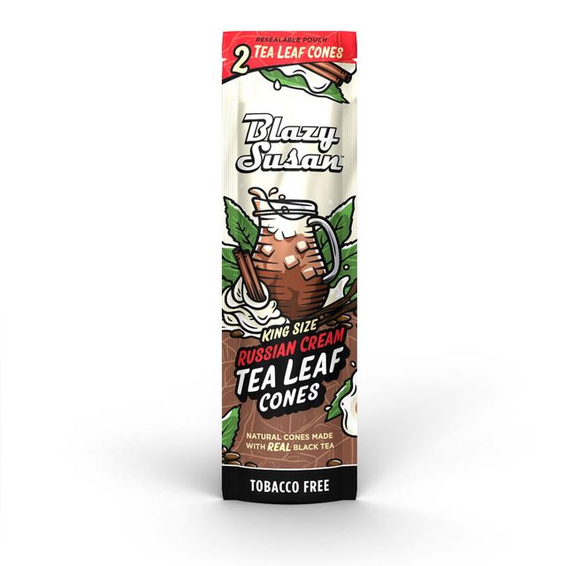 King Size Russian Cream Tea Leaf Cones Blazy Susan