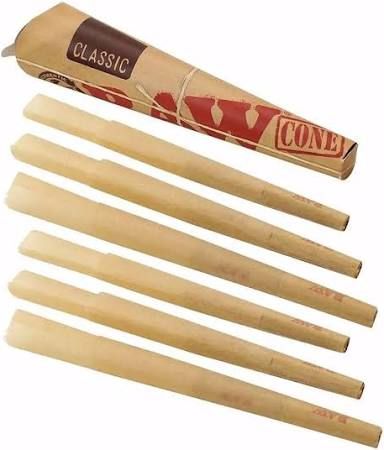 ~ Organic Hemp 1-1/4" Cones Raw