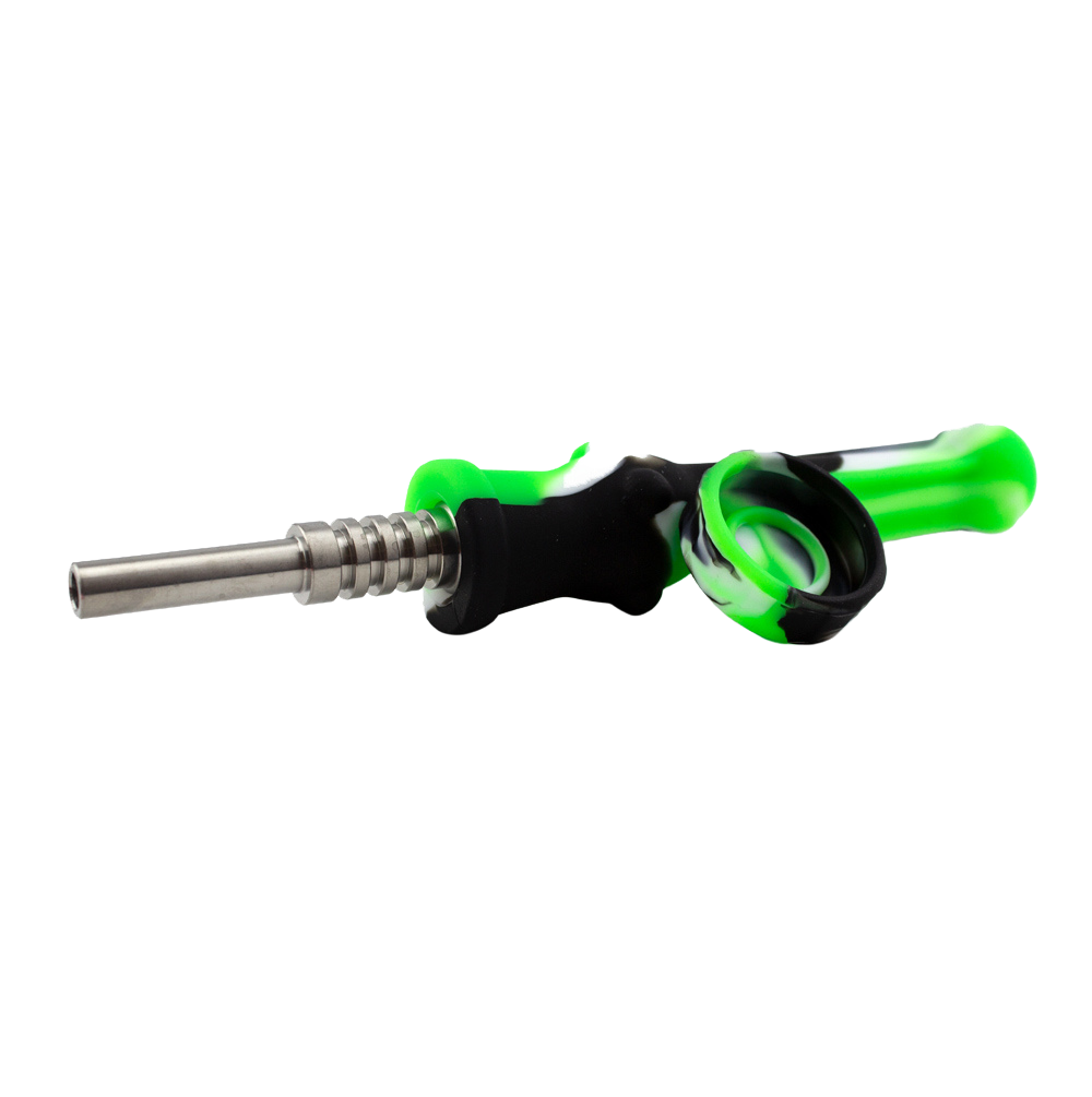 Silicone Honey Straw W/Titanium Tip