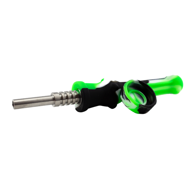 Silicone Honey Straw W/Titanium Tip