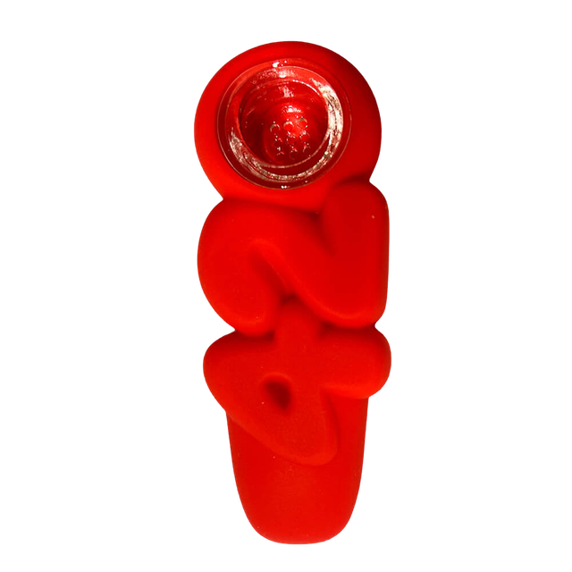 Silicone 420 Spoon W/Glass Bowl