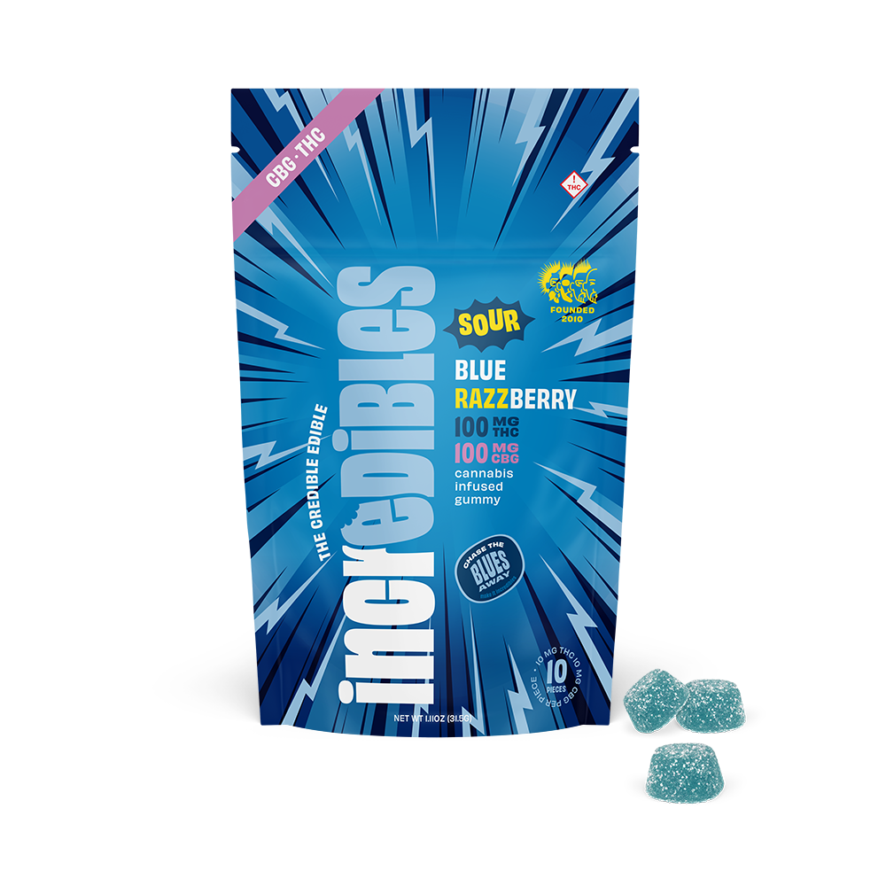 Sour Blue Razzberry 1:1 THC:CBG