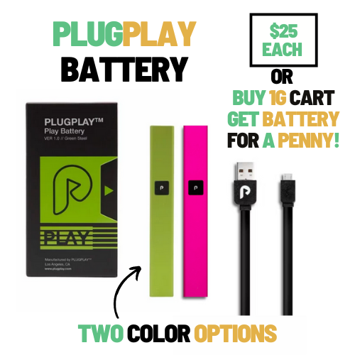 PLUG Pink Steel Battery