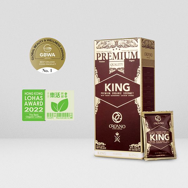 Premium Gourmet Organic King of Coffee with Ganoderma