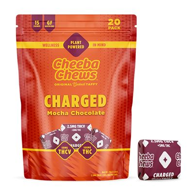 Cheeba Chews Energy Mocha Chocolate Chews 100 mg