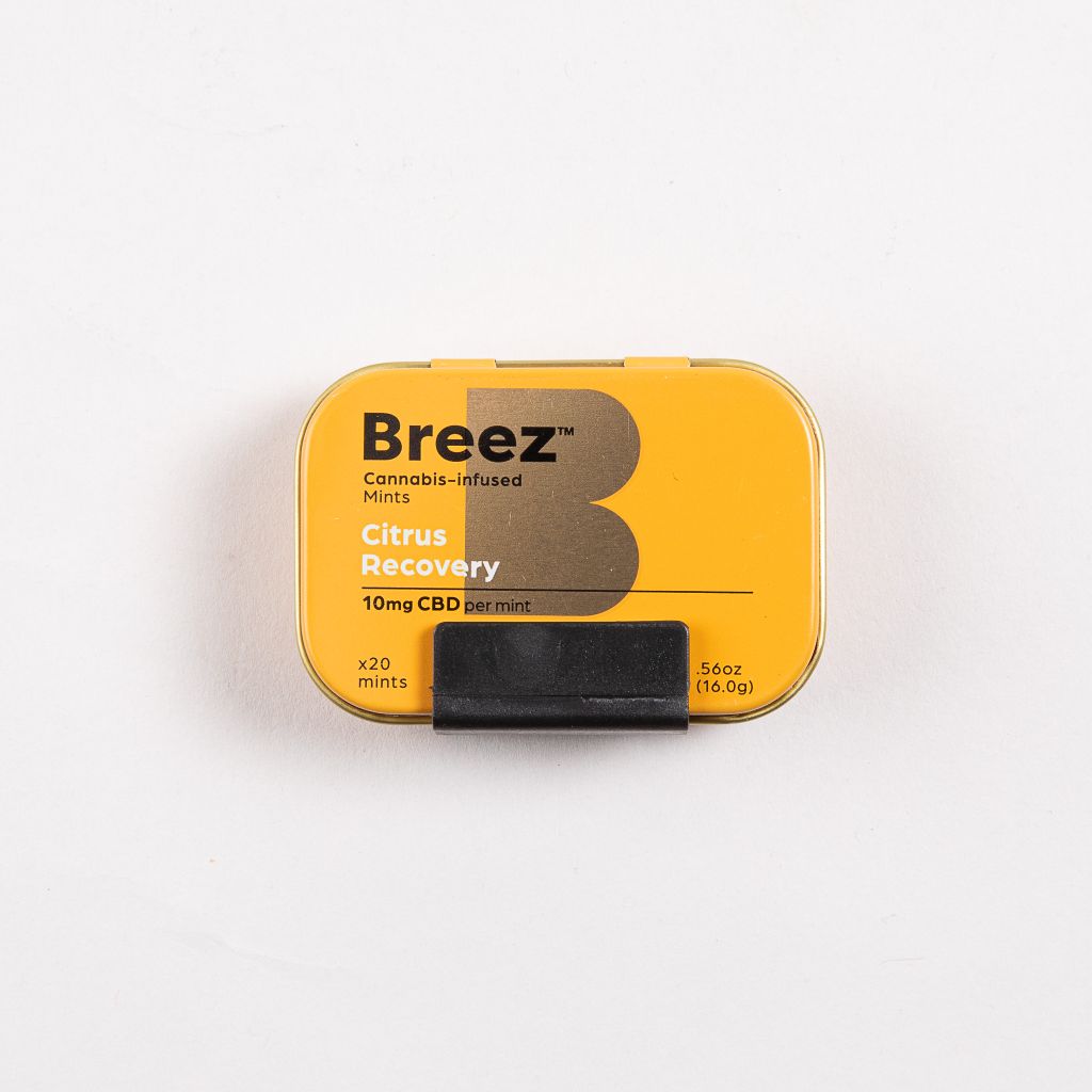 Citrus Recovery Mint Tin (CBD Only)