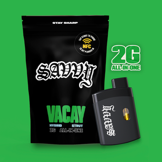 Cannabis Promo, Cannabis Sales, Cannabis Discounts, Cannabis on Sale, Savvy Strut 2g dispos $50 2