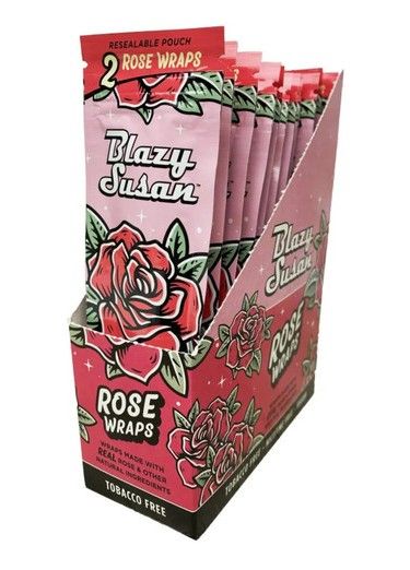 Rose Petal Hemp Wraps (2pk) Blazy Susan