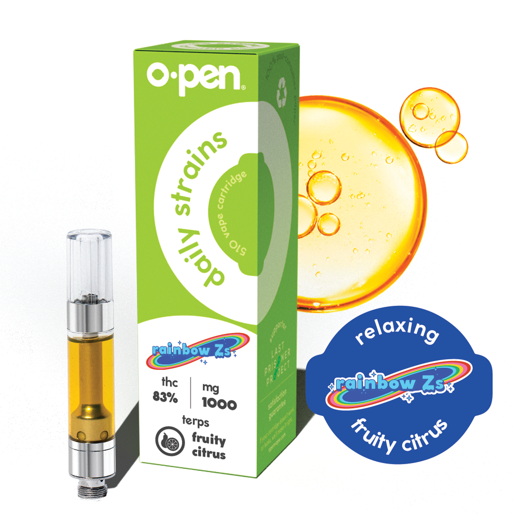 O.pen Rainbow Zs Cartridge 1000mg
