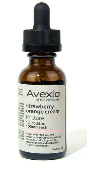 Strawberry Orange Cream 1:1 CBD:THC Avexia