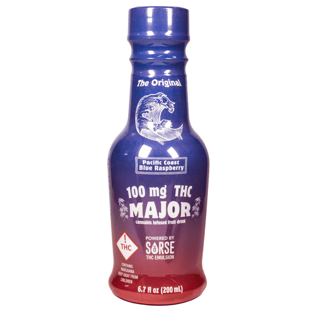 Major Pacific Coast Blue Raspberry Drink 100 mg