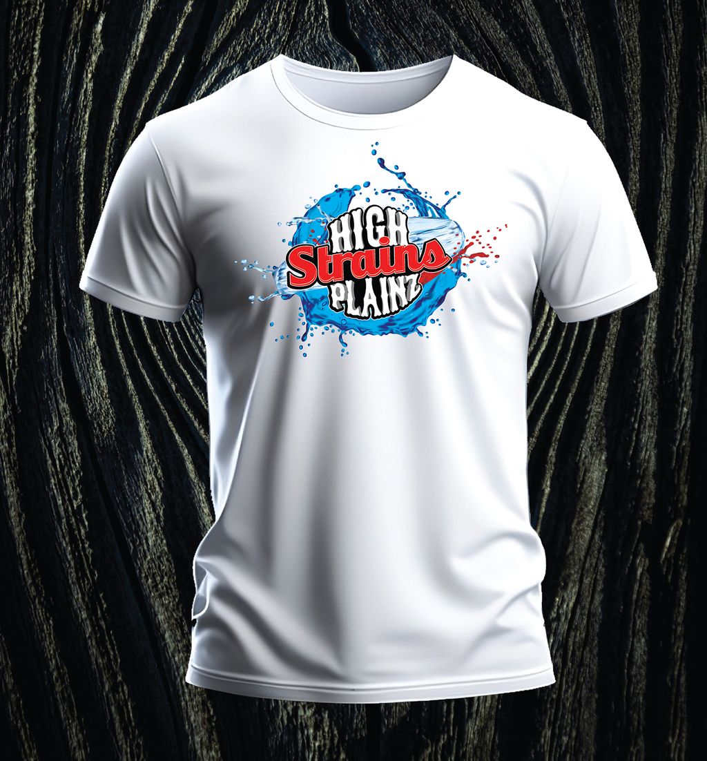 High Plainz Gear Apparel Plainz Splatter Shirt White Large Each