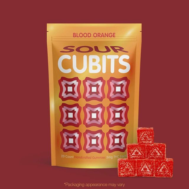 Sour Blood Orange Cubits