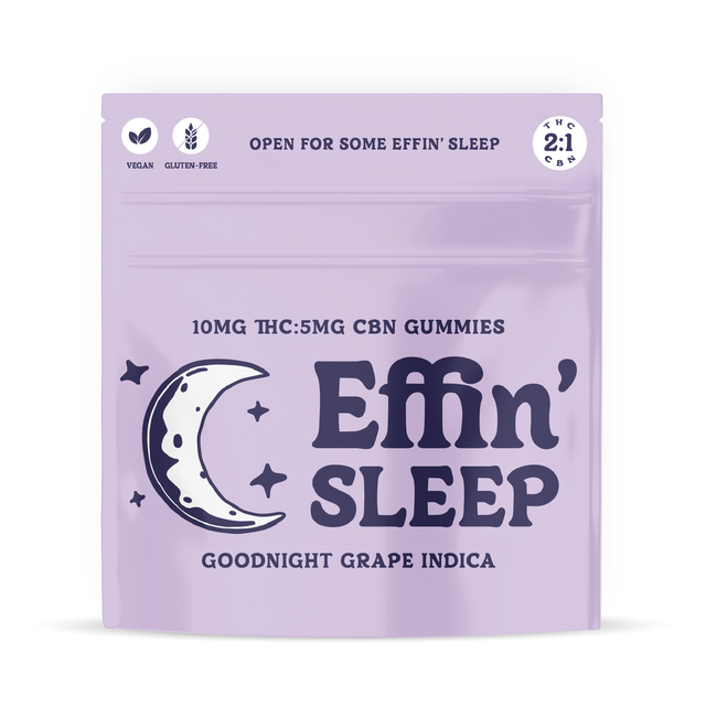 Sleep Goodnight Grape 2:1 THC:CBN Effin Sleep Goodnight Grape 2:1 THC:CBN Effin