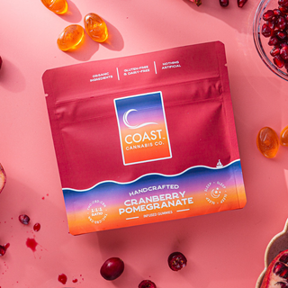 Sleep I Cranberry Pomegranate Gummies I 5:5:5 CBN: Coast Cannabis Co™