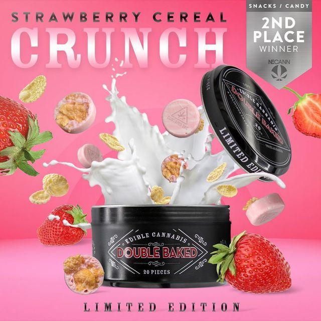 Strawberry Cereal Crunch Double Baked