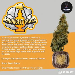Midnight Mass - Cured Resin Volcanna