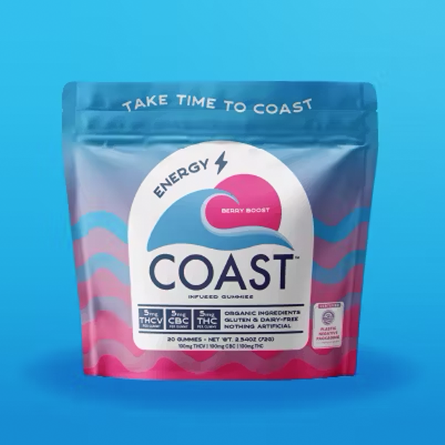 Energy I Berry Boost 5:5:5 THCv:CBC:THC Coast Cannabis Co™