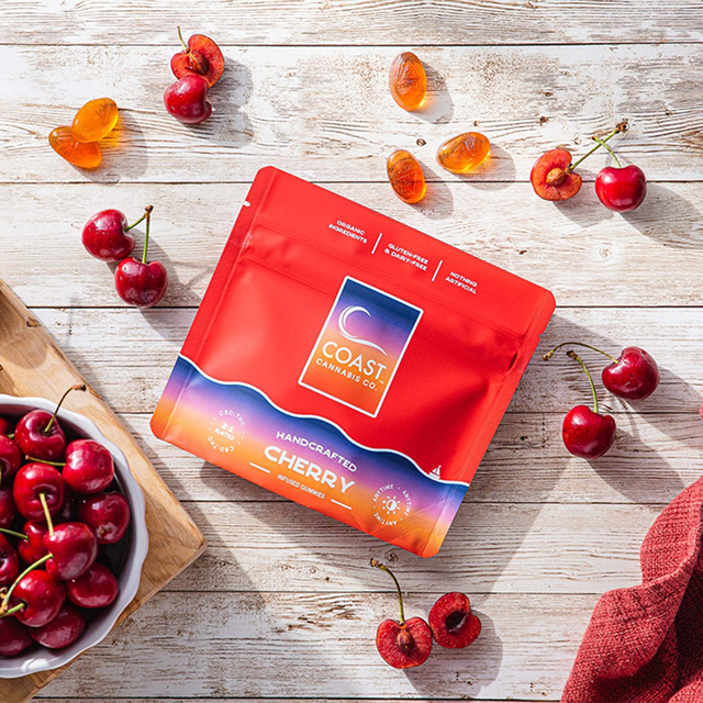 Energy I Cherry Gummies I 2:1 CBD:THC Coast Cannabis Co™