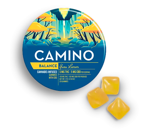 Balance Yuzu Lemon 1:1 (THC:CBD) Camino