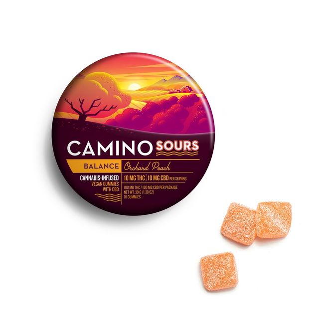 Sours Balance Orchard Peach 1:1 (THC:CBD) Camino