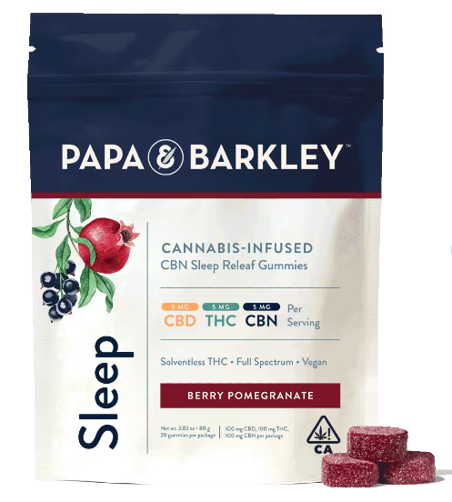 Berry Pomegrante 1:1:1 | THC:CBD:CBN Sleep Releaf
