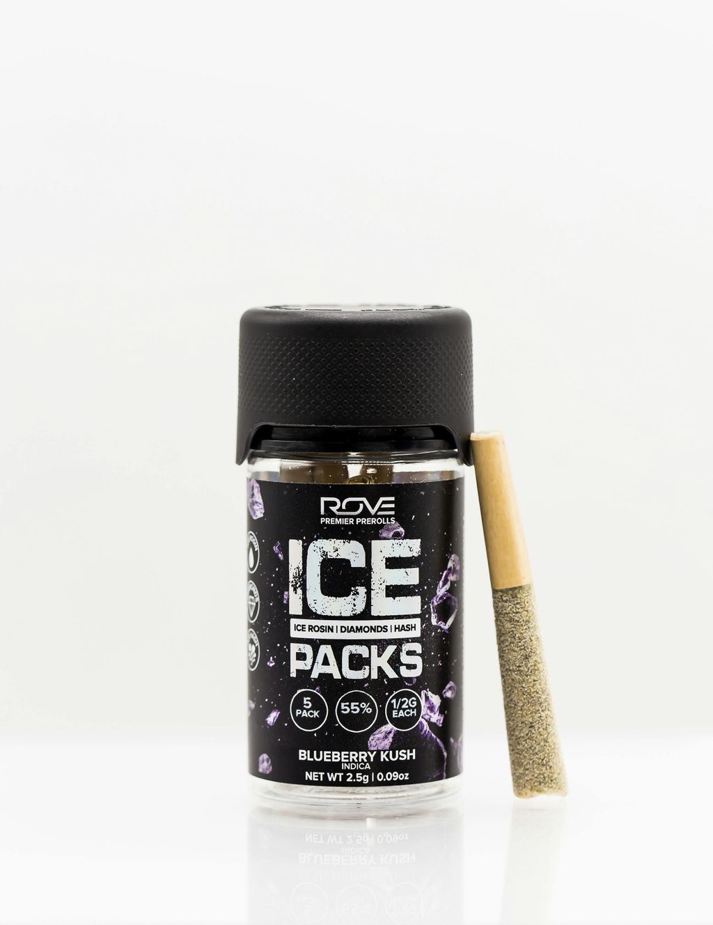 Blueberry Kush | Ice Packs Rosin + Diamond + Hash