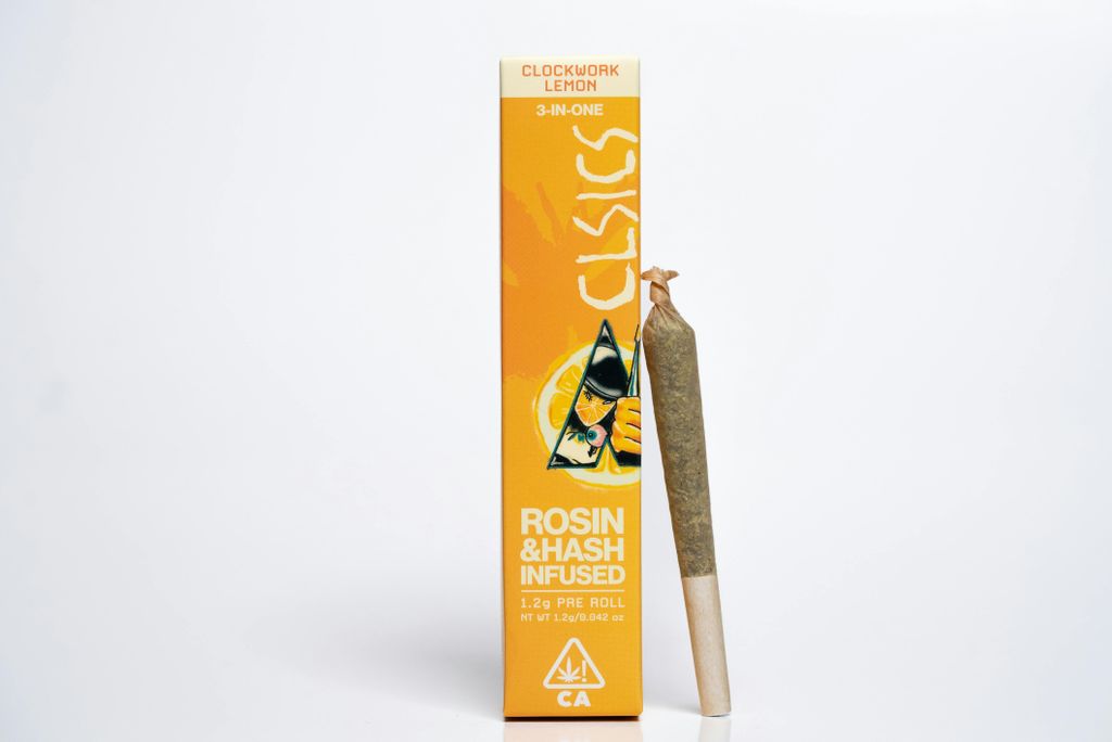 Clockwork Lemon | Trifecta Hash & Rosin Infused