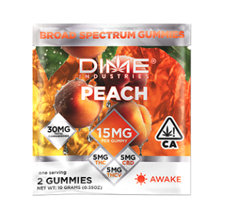 Peach 1:1:1 | Balanced Line | THCV:CBD:THC | Fruit
