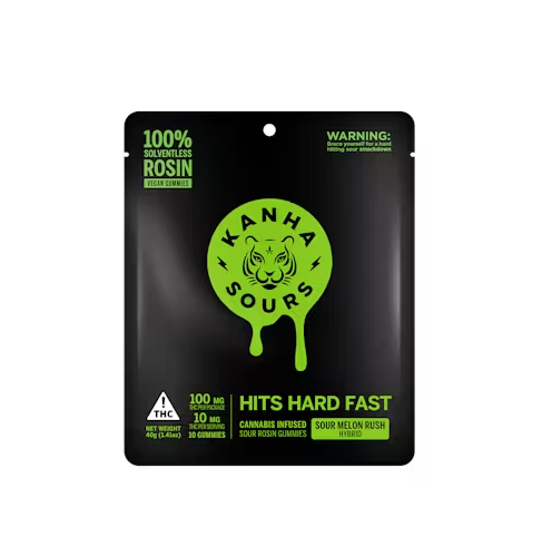Sour Melon Rush | Vegan Solventless Rosin Nano