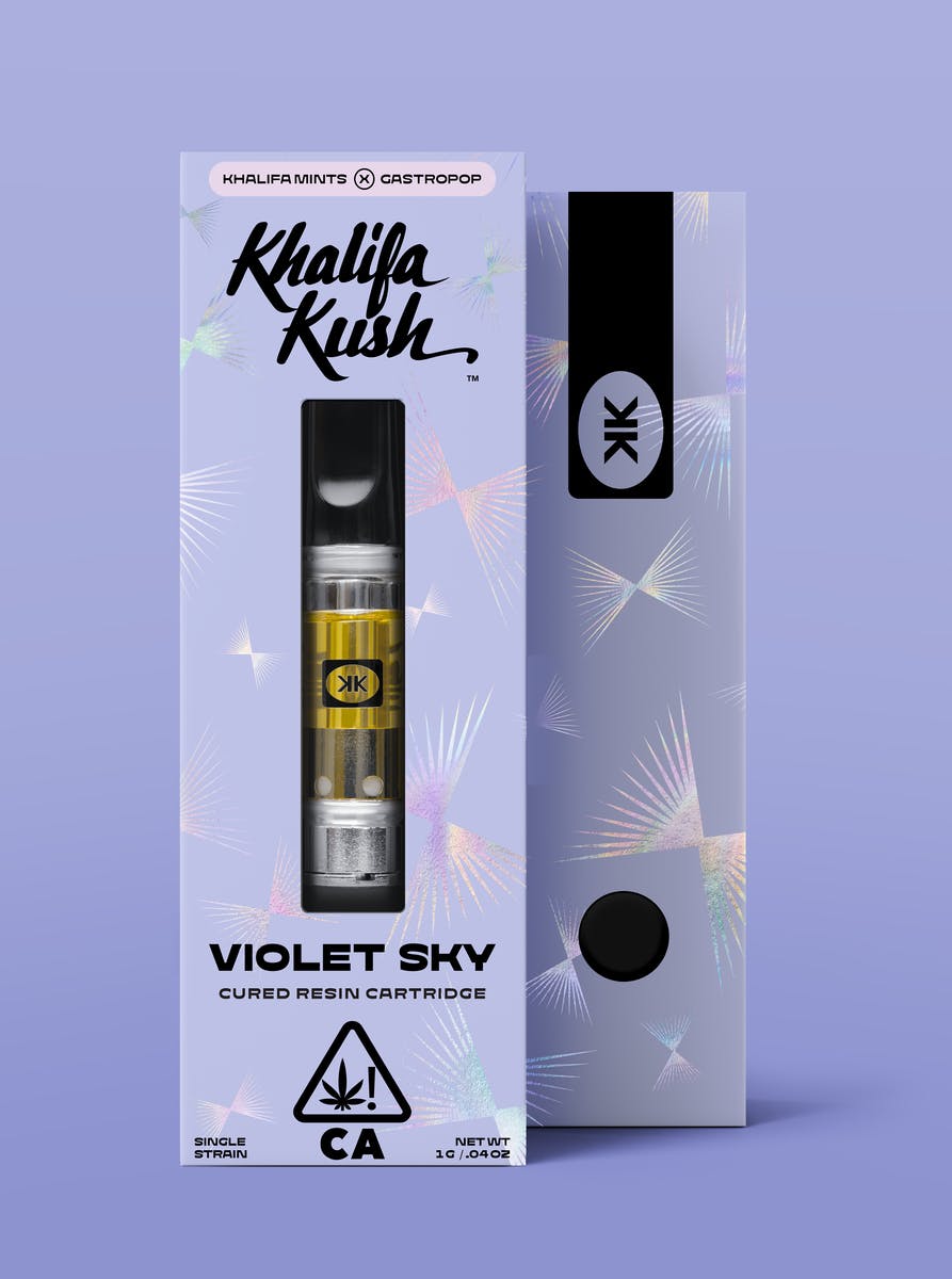 Violet Sky | Cured Resin