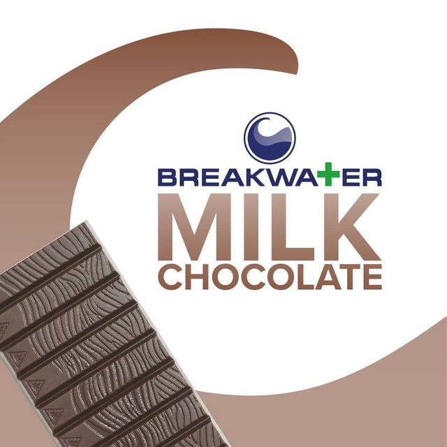 Chocolate Bar: Milk Chocolate Breakwater