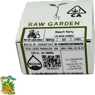 BEACH 🏖 PARTY 🎉  RAW GARDEN