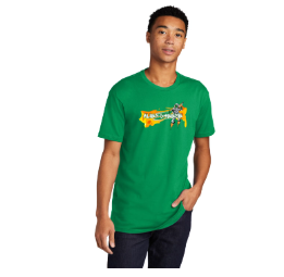 (M) Green Shirt: Alien Cheese