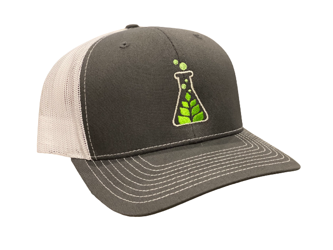 Hat - Grey/White Trucker