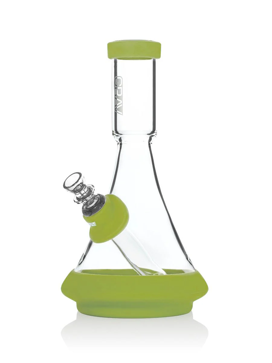 Deco Beaker in Silicone Black