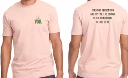 (3XL) YOU. Desert Pink Shirt